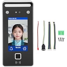 WALFRONT Face Recognition Attendance System with Dynamic Facial Recognition and Card Swiping for Small Business Offices Factories Schools Hotels Infrared Liveness