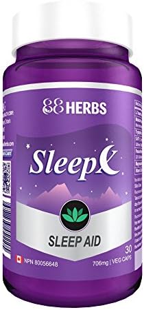 Sleep-X | Natural Sleep Supplement | Powerful Herbal Sleep Aid with Premium Grade Amino Acids and Standardized Herbal Extracts