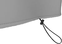 Vista 25 de Atyard Cubierta rectangular para hoguera de gas de 42 x 24 x 24 pulgadas, impermeable, resistente al viento, anti-UV, para muebles de patio