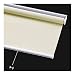 JIANFEI Stores roulants, intérieurs, balcons, bureau, rideau 100 % occultant, rideau automatique de cuisine imperméable, 2 couleurs, personnalisable (couleur : jaune, taille : 60 x 250 cm)