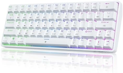 HHKB Professional Hybrid Type-S Snow, Meccanica 60% Tastiera, Silenziosa, bianca