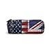 Produktbild Federmäppchen mit Union Jack-Motiv für Stifte, Schreibwaren, Kosmetiktasche, Make-up-Tasche, Kulturbeutel, Zylinder, Kosmetiktasche für Studenten, Büro, College