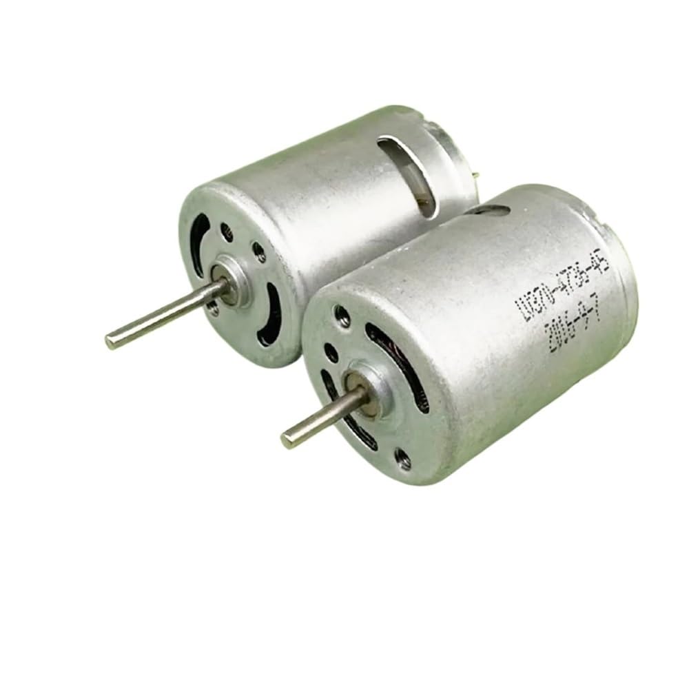 POWTAXBJGD 1PCS RK370-4736 Electronic Starter DC 3.7V 7.4V 12V 44000RPM High Speed High Power Carbon Brush Machinery(Shaft Length 11MM)