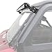 No Need Drilling 50 inch Curved Straight LED Light Bar Upper Windshield Pro-fit Cage Mounting Brackets Compatible with Polaris Ranger 570 900 1000