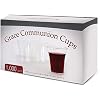 Grace Communion Cups - Box of 1000 - Plastic Disposable Fits Standard Holy Communion Trays, 0.5 fl.oz.