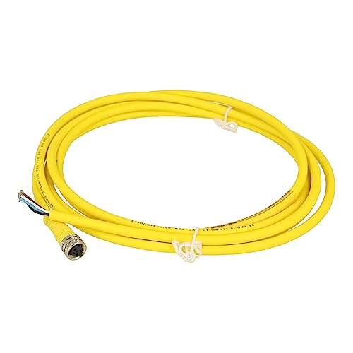 404000B09M020 | MOLEX CONNECTOR CABLE, M8, 4PIN, FEMALE STRAIGHT, YELLOW PUR, 2M