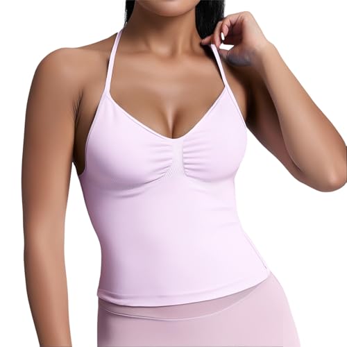 Top débardeur de sport confortable pour séances de yoga et gilet de fitness femme