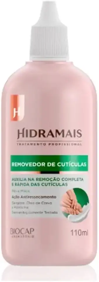 Removedor de Cutículas Hidramais 110ml - Profissional Manicure, Ação Rápida Sem Água, Cuidado e Custo-Benefício