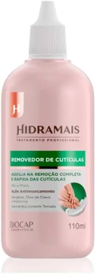 Removedor de Cutículas Hidramais 110ml - Profissional Manicure, Ação Rápida Sem Água, Cuidado e Custo-Benefício