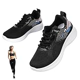 FOMIYES 1 Par Zapatillas Deportivas Antideslizantes Mujer de Running de Gimnasio Zapatillas de Tenis y Transpirable