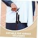 Hoement Foldable Cane Handle for Seniors Black Crutch Grips for Standing Assistance Diameter Lightweight Design for Easy Storage and Travel Ergonomic Support for Elderly Mobility