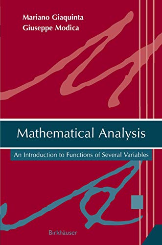 Mathematical Analysis: An Introduction to Functions of Several Variables
