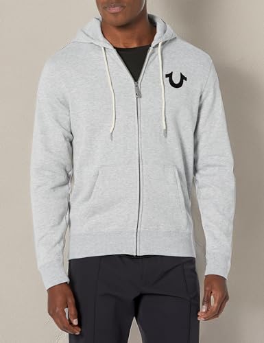 True Religion mens Logo Buddha Zip Hoody3
