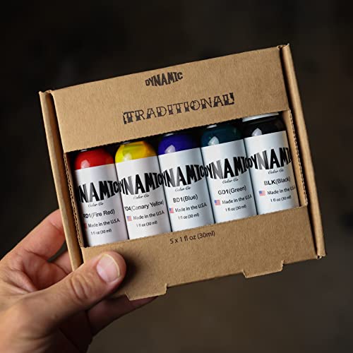 Dynamic Color Ink Set - Traditional 1Oz Color Set #TOP7