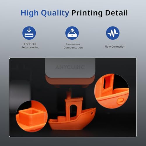 Image of 3IDEA Kobra S1 Combo 3D Printer, 4 Stunning Multicolor with ACE PRO, 600mm /s High Speed and 320℃ Hotend Free-Clog Extruder, Intelligent Drying While Printing, Built-in Camera 250 * 250 * 250mm
