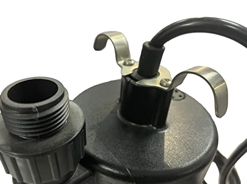 Superjimmy Thermoplastic Submersible Utility Pump With 10-Foot Cord (1/4Hp 1800Gph) #TOP3