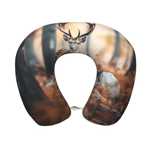 Almohada de Viaje Memory Foam Negra Talla Única