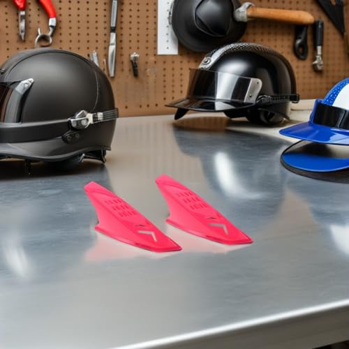 Cuernos decorativos para casco de moto punk Cabilock de dos piezas 6