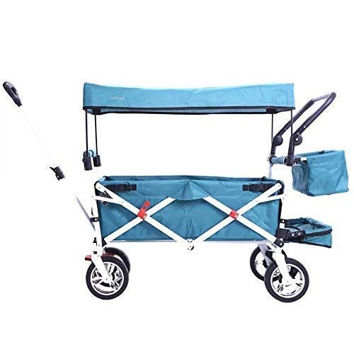 WMDXTM Multi-Function Folding Garden Cart Children's Trolley/Removable Wash/Large Capacity