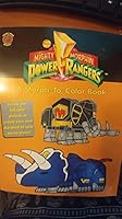 Mighty Morphin Power Rangers: A Morph-To-Color Book. 1561445967 Book Cover