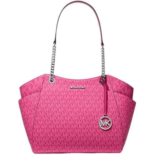 Michael Kors Jet Set Large Signature Logo Shoulder Bag