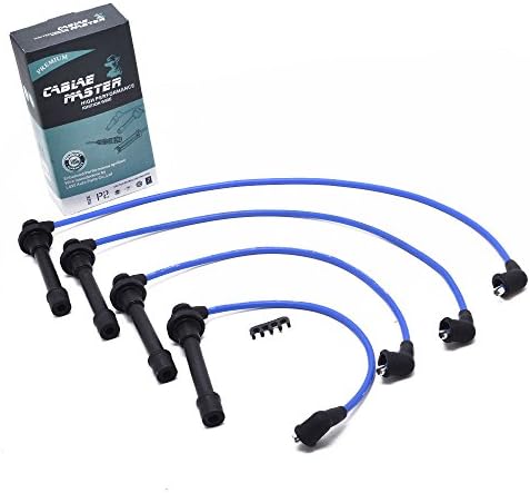 2-Pack Spark Plug Wire Set For Toyota Paseo (1996-99) & Tercel (1995-99) 1.5L L4 - 5mm