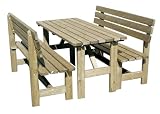 ✅ MATERIALE RESISTENTE: realizzato in legno massiccio in colore marrone KDI, naturale di alta qualità, stabile e durevole, con finitura curata che si adatta a diversi stili d’arredo. Consiglio per il trattamento: evitare l'utilizzo di detergenti abrasivi.