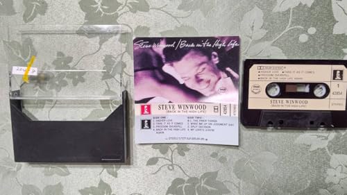 204-8 �J�Z�b�g�e�[�v STEVE WINWOOD(BACK IN THE HIGH LIFE)42854 �S�ȍĐ��m�F �P�[�X����