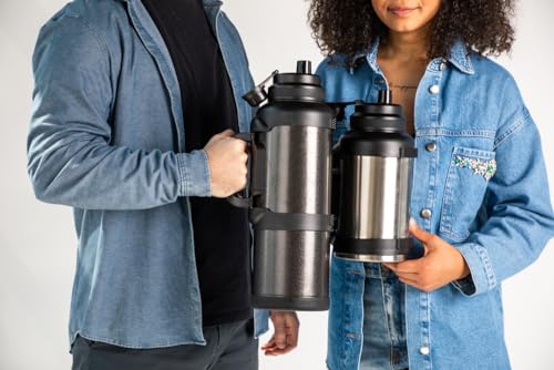 Manna Titan Stainless Steel Vacuum Insulated Gallon Jug - 4L - Sapphire