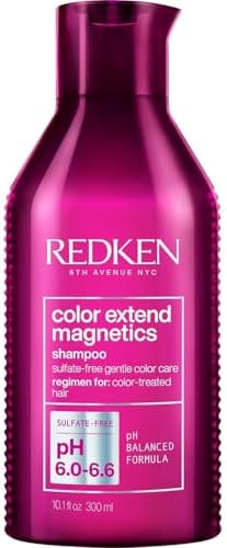 Redken Color Extend Magnetics Shampoo For Color-Treated Hair - Gently Cleanses & Protects Color, With Amino Acid, Sulfate-Free Shampoo
