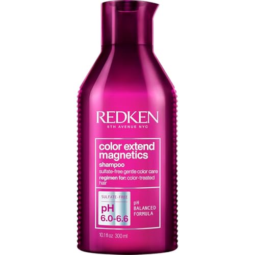 Redken Color Extend Magnetics Shampoo For Color-Treated Hair - Gently Cleanses & Protects Color,...