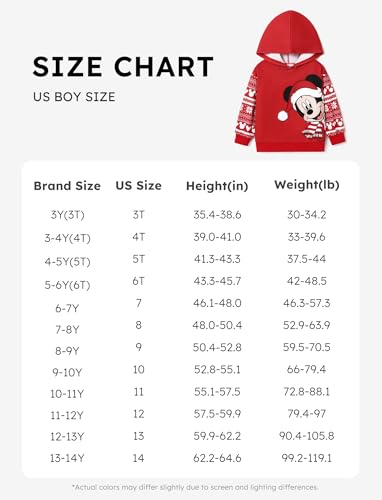 Disney Moletom com capuz Mickey and Friends Family Matching Christmas Casual Mickey Snow Pattern Pul