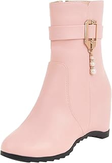 Generisch Botines de verano para mujer, minibotas para mujer, botines de equitación, otoño e invierno, botas cómodas, botas de otoño, botas de invierno, botines de mujer con tacón elegante