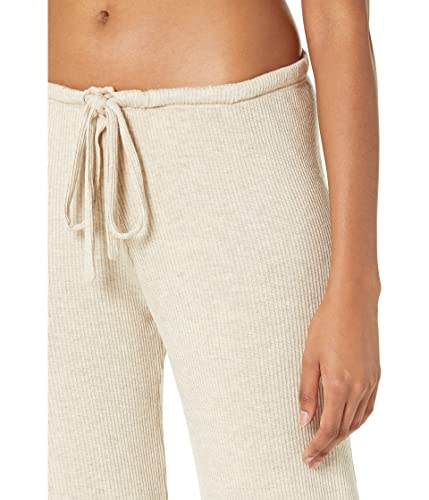 Eberjey Elon The Cropped Pants For Women - Pull On Style With Elasticized Waistband, Relaxed And Comfortable Bottom Pants Oatmeal Xl One Size #TOP2