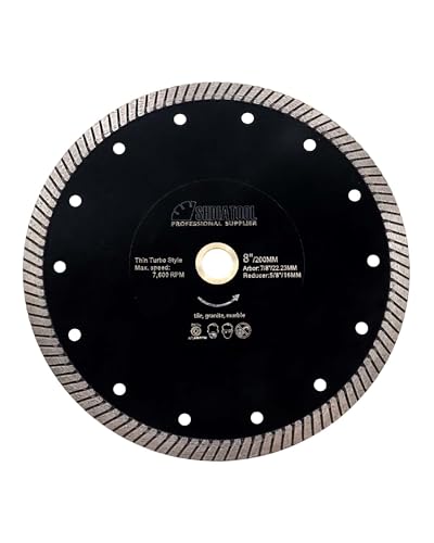 Diamond Turbo Blade 8-in Small Thin Cutting Disc, 200mm