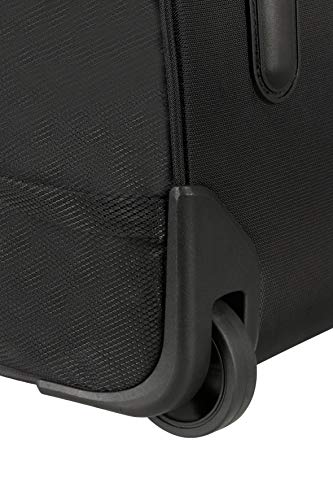 American Tourister Men Duffle with Wheels 80, Black (Black), Centimeters