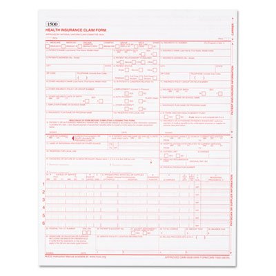 Centers for Medicare and Medicaid Services Forms 8.5 x 11 500 Forms