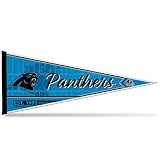 Rico Industries NFL Football Carolina Panthers Classic 12" x 30" Felt Wall Décor Pennant - Great for Home/Bed Room/Man Cave Décor
