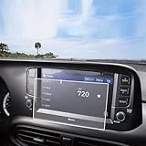 Für Hy&ai Für Grand Für I10 2021 2022 8 Zoll Auto-Infotainment-GPS-Navigation Kratzfester Film Bildschirmschutz Aus Gehärtetem Glas Auto Navi Folie Anti-Fingerprint