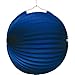 Produktbild amscan Lampion blau flammwidrig, Durchmesser  25 cm