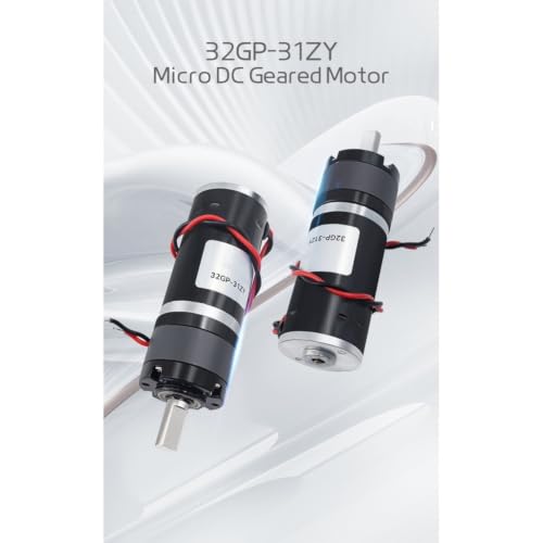 Motor de CC con engranaje metálico para rotación ajustable de alto par 4