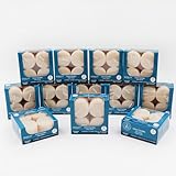 Hosley® Set of 48 Unscented Ivory Hand Poured Votive Candles Ideal for Weddings Birthdays Holidays Special Events Emergency Lighting Spa Aromatherapy Everyday Use