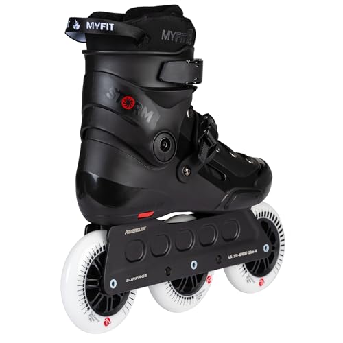 Powerslide PS Storm 110 Skates Black 8.0 - 9.0 (41-42)