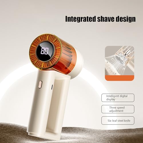 Dépelucheur électrique rechargeable pour pulls et canapés à 3 vitesses - 3