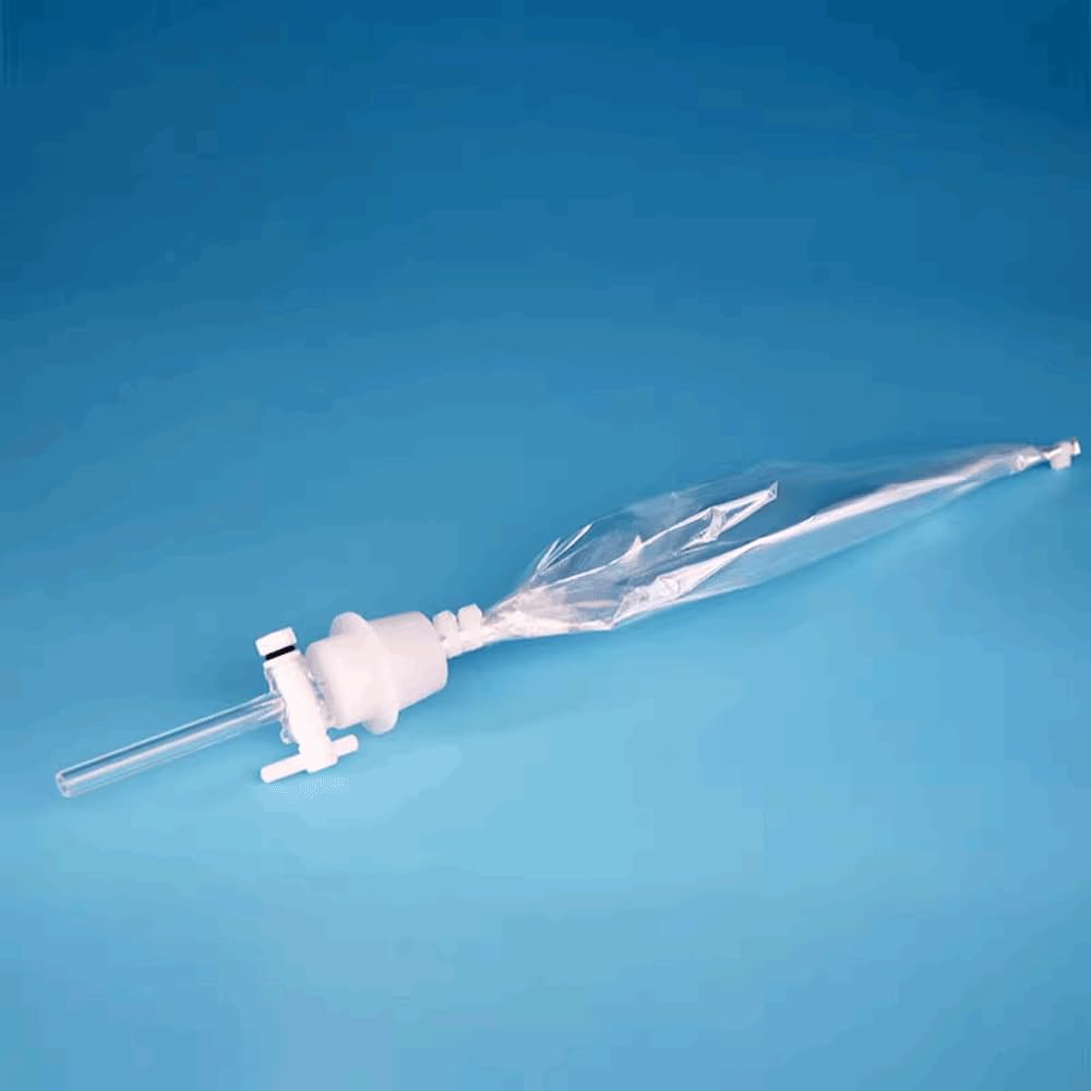 Geruchsprobenbeutel-Set – 5 Stück Druckausgleichs-Gasprobenbeutel (3 l/5 l/10 l) mit PTFE-Ventil(5L 5 Pcs)