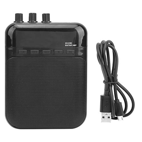 WJIN Amplificador de Aroma, Amplificador Aroma AG-03M para práctica, Altavoz de Guitarra, Caja de Altavoz, Accesorios eléctricos