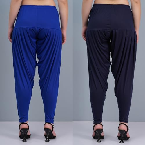 Image of Buy That Trendz Patiala Salwar for Women Relaxed Fit Viscose Patiyala Salwar Harem Bottom Pants