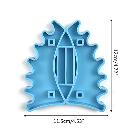 Diarypiece Pen Holder Storage Box Casting Silicone Epoxy Mould, Jewelry Pencil Stand Rack Resin Mold #TOP1