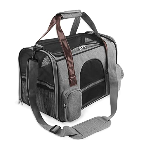 Katzentragetasche für Hunde, zusammenklappbar, für kleine und mittelgroße Katzen Cover