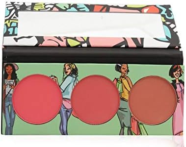 Okalan Professional Three Color Blush Palette B